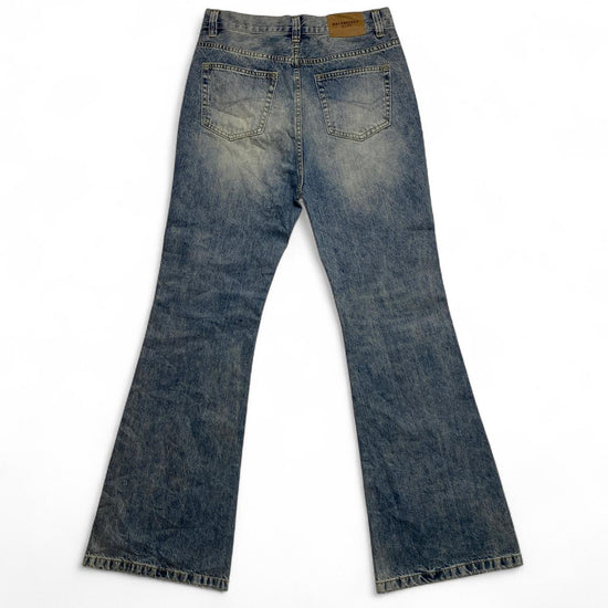 Balenciaga Unisex Blue Flared Baggy Jeans (2XS)