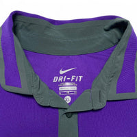 Nike Roger Federer ATP Finals 2012 Purple and Grey Polo Shirt (XL)