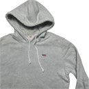 Levis Grey and Red Logo Hoodie (S)