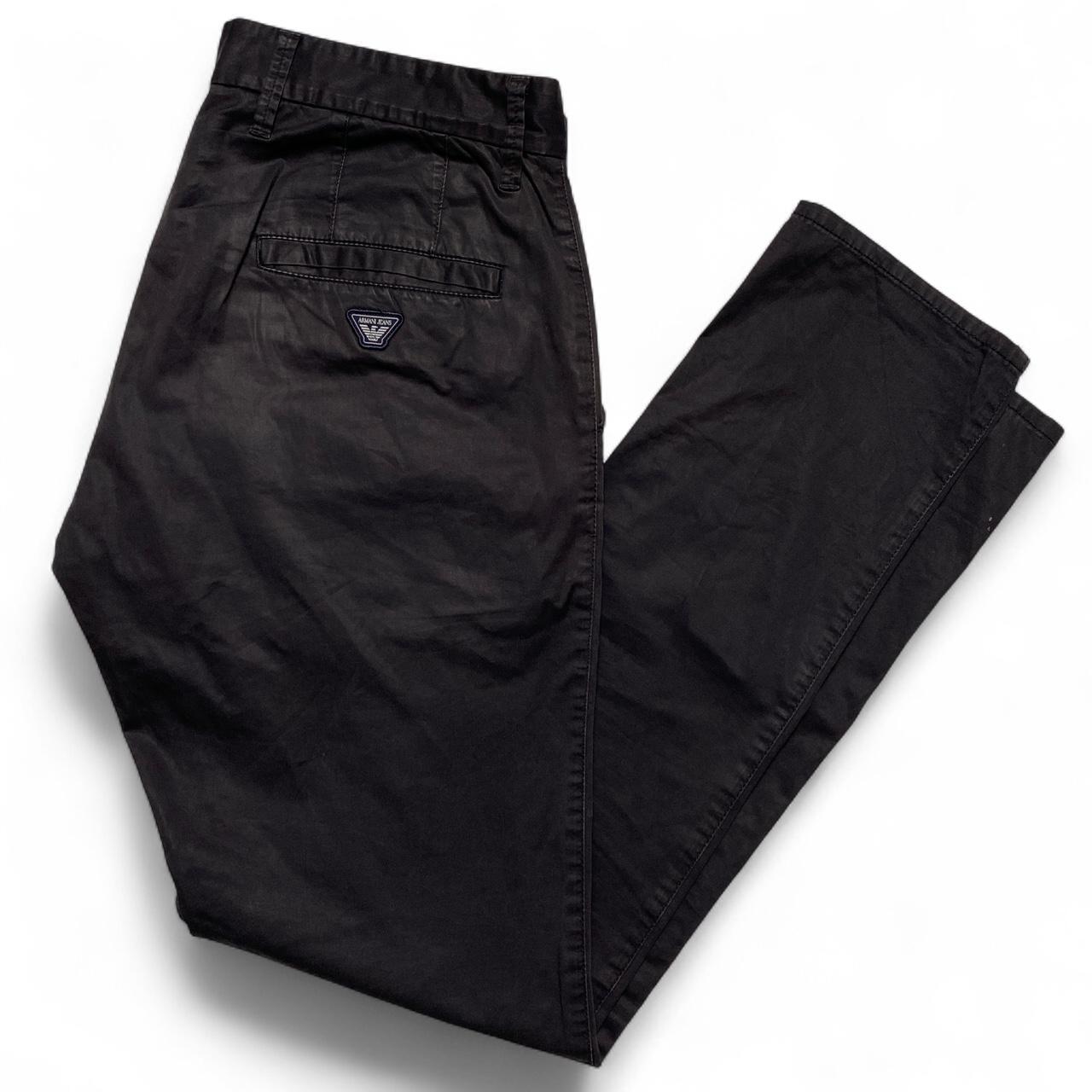 Armani Jeans P15 Slim Smart Straight Leg Trousers (34W)