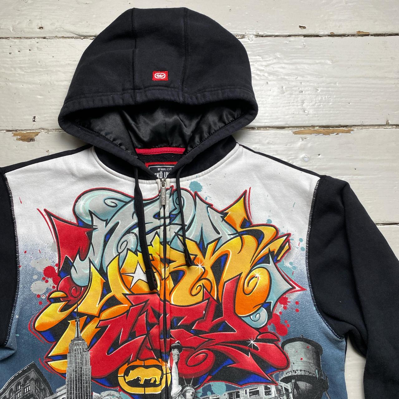 Ecko unltd graffiti hoodie best sale