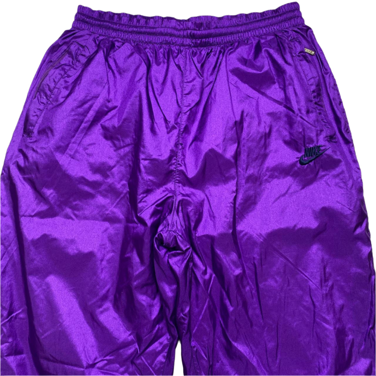 Nike Purple 90’s Vintage Shell Trackpant Bottoms (L)