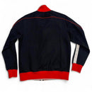 Nike Vintage Black Red and White Tracksuit Jacket (M)