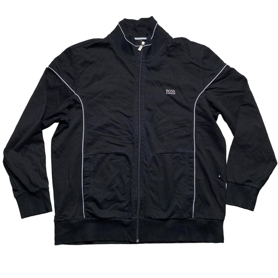 Hugo Boss Black and White Tracksuit Jacket (2XL)