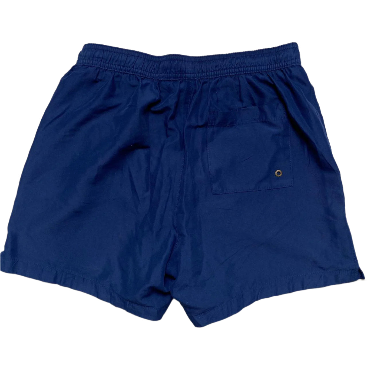 Calvin Klein Navy and White Swim Short Trunks (M)