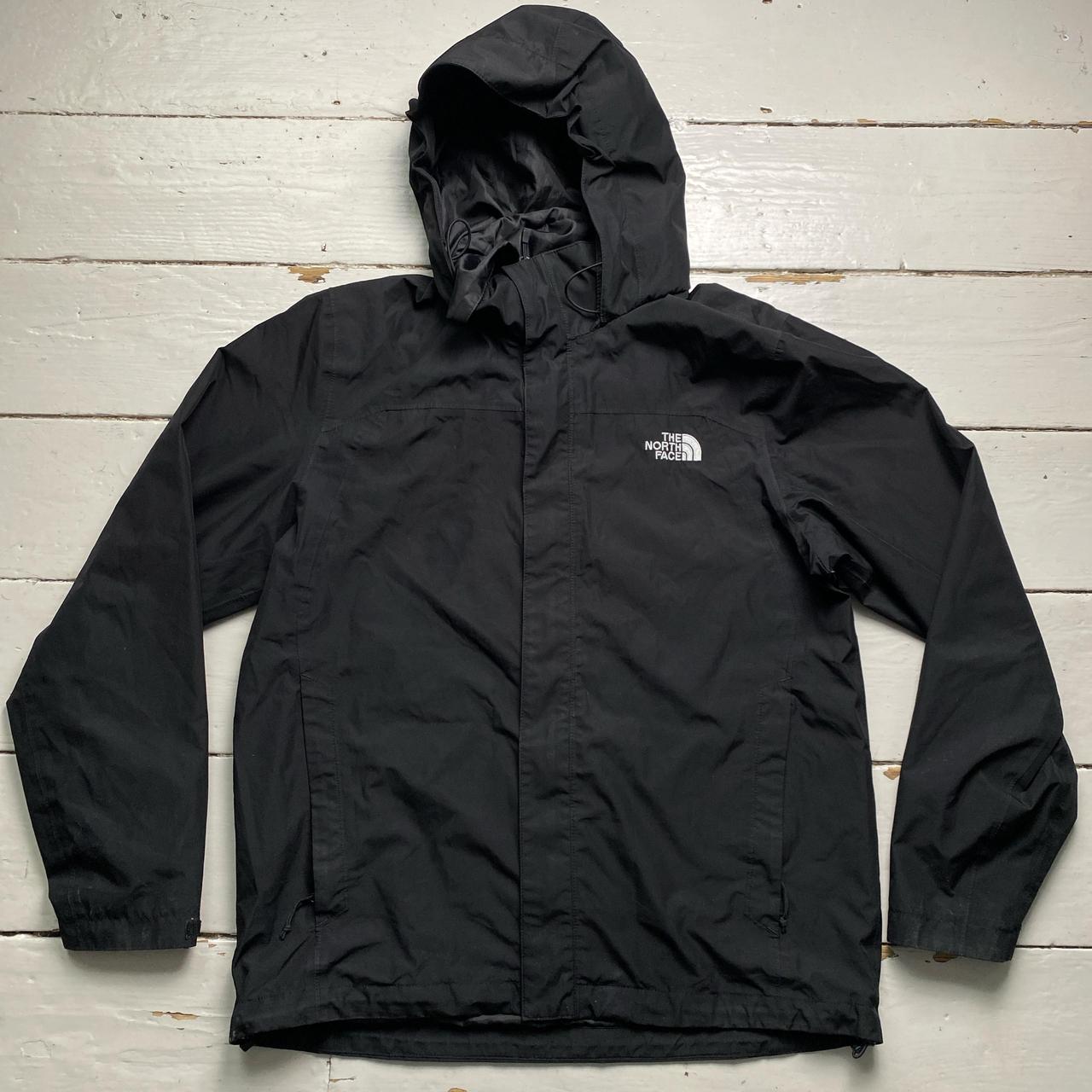 The North Face Black and White Dry Vent Windbreaker Jacket