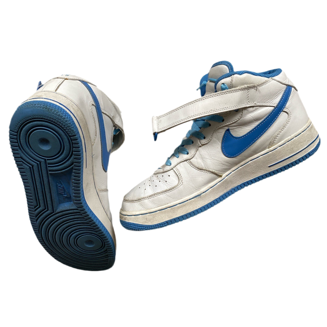 Nike Air Force 1 Mid 2003 UNC Baby Blue and White (UK 11)