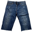 Paul Smith Red Ear Jort Baggy Jean Cut Down Shorts (34W)
