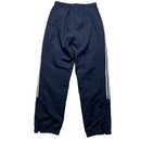Adidas Navy and White Shell Trackpant Bottoms (S)