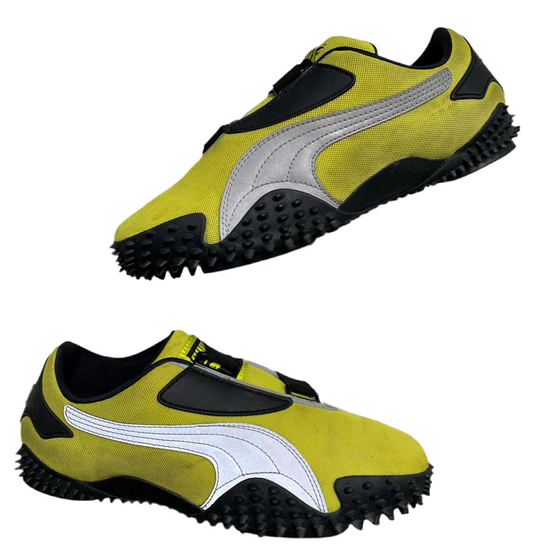 Puma Mostro Yellow and Black Trainers (UK 6)