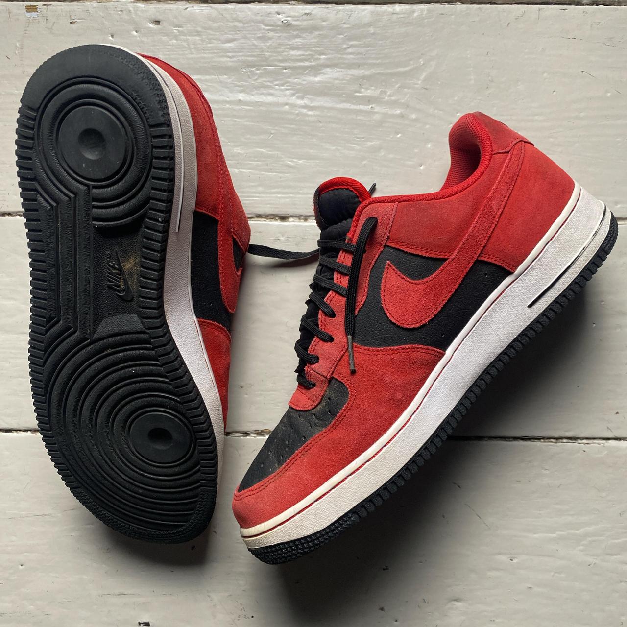 Nike Air Force 1 Low '07 Red Black Chicago