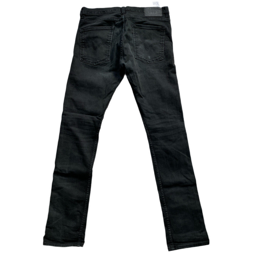Levis 510 Slim Black Jeans (34W)