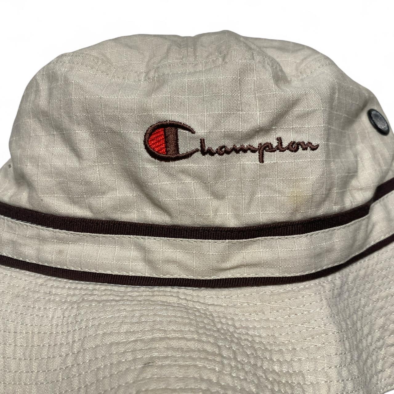 Champion and Dickies custom bucket hat Beige