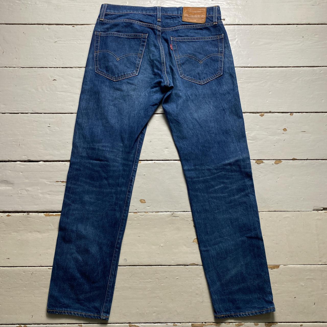 Levis 502 Navy Jeans