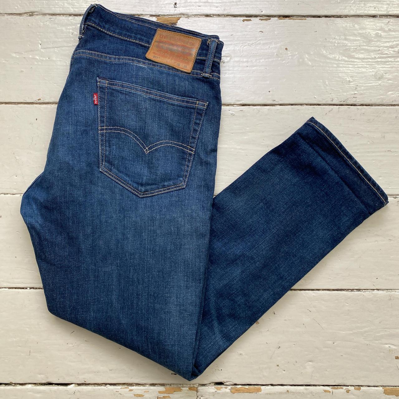 Levis 511 Dark Navy Slim Straight Jeans