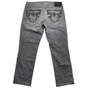True Religion Grey Studded Jeans (38W)