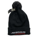 Jamiroquai Black Bobble Beanie Hat