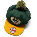 Green Bay Packers New Era Snapback Bobble Beanie Hat