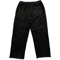 Stussy Black Brushed Wool Black Baggy Joggers (XL)