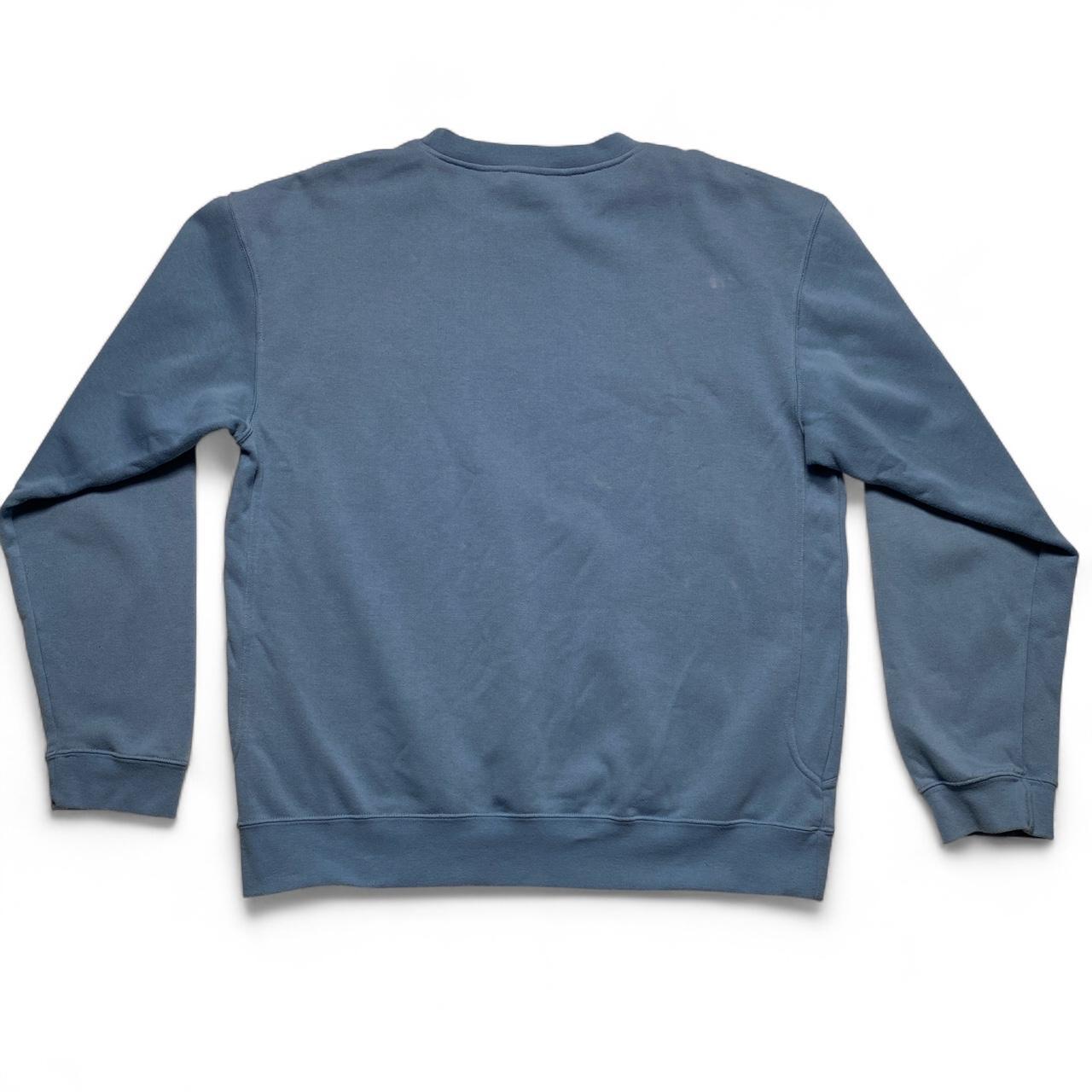 Umbro Vintage Light Blue And White Jumper
