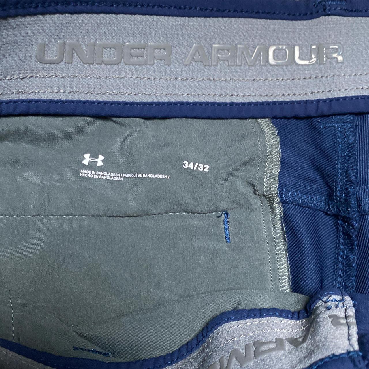 Under Armour Golf Chino Trousers Navy (W 34)