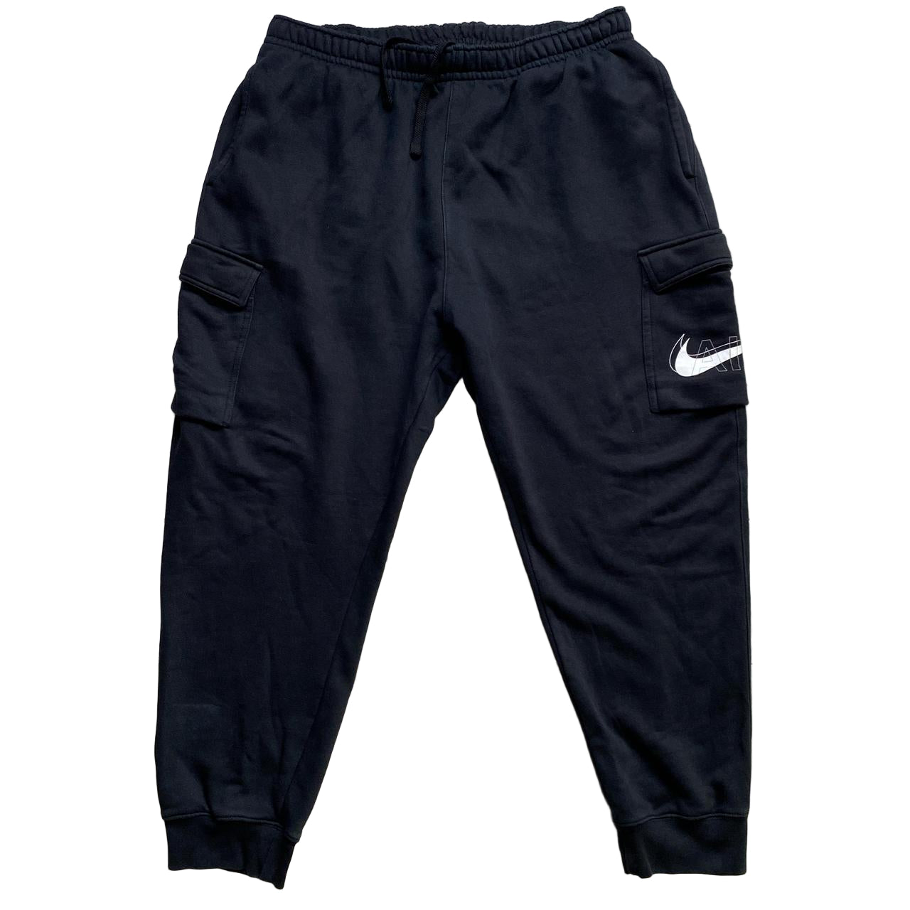Nike Black and White Big Swoosh Jumper and Cargo Tracksuit (XL)