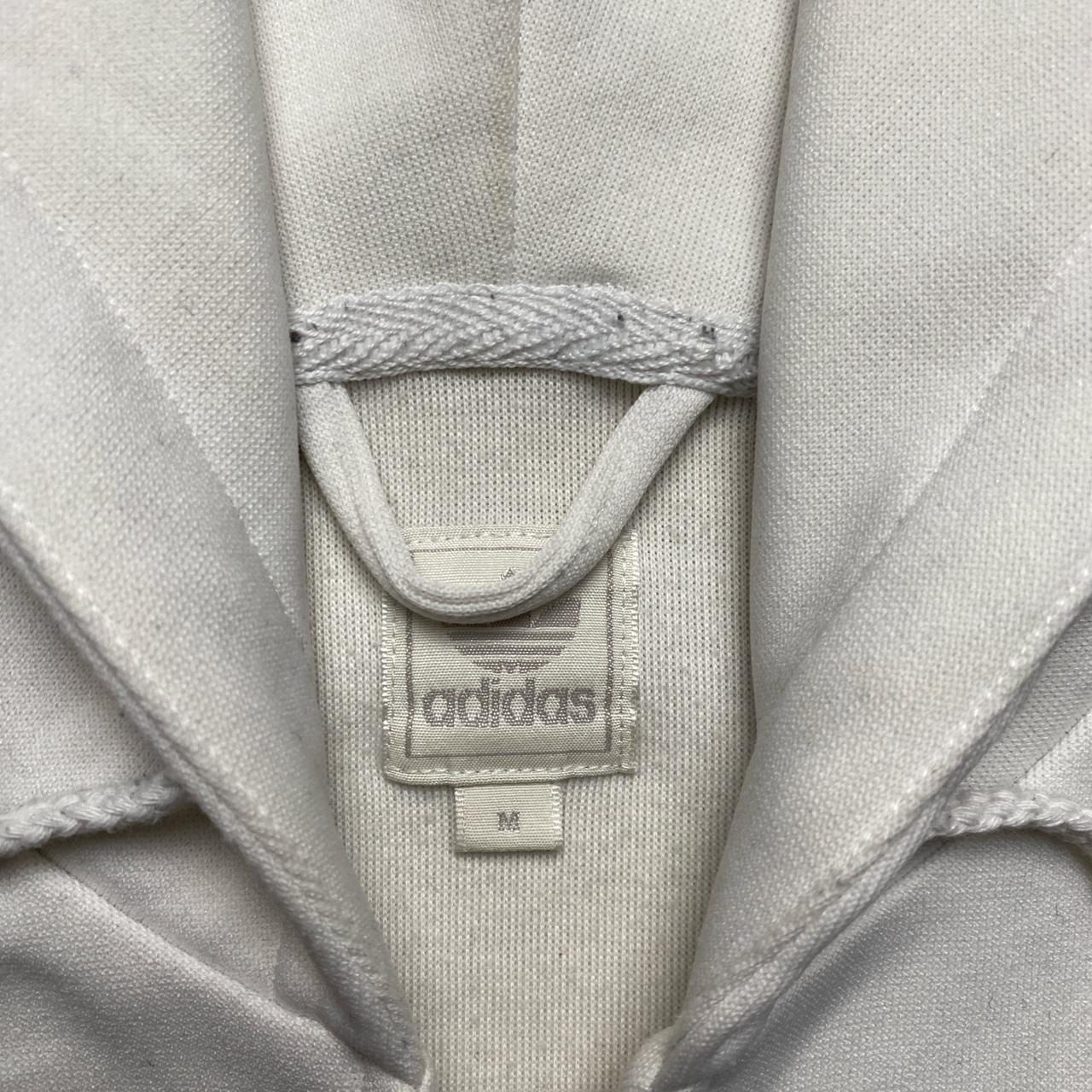 Adidas Originals White and Gold Hooded Tracksuit Jacket