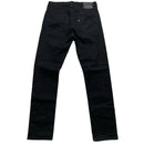 Levis 522 Black Slim Fit Jeans (30W)
