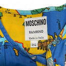 Moschino Bambino World Map Print Shorts Dress