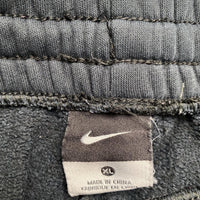 Nike Baggy Black and White Swoosh Joggers (XL)