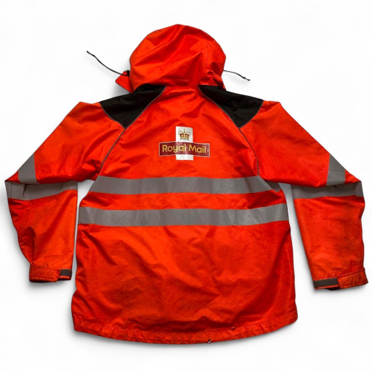 Royal Mail Orange Waterproof Padded Jacket (L)