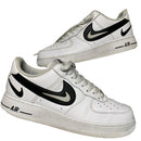 Nike Air Force 1 White and Black (UK 10)