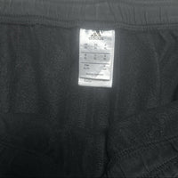 Adidas Black and White Baggy Joggers (XL)