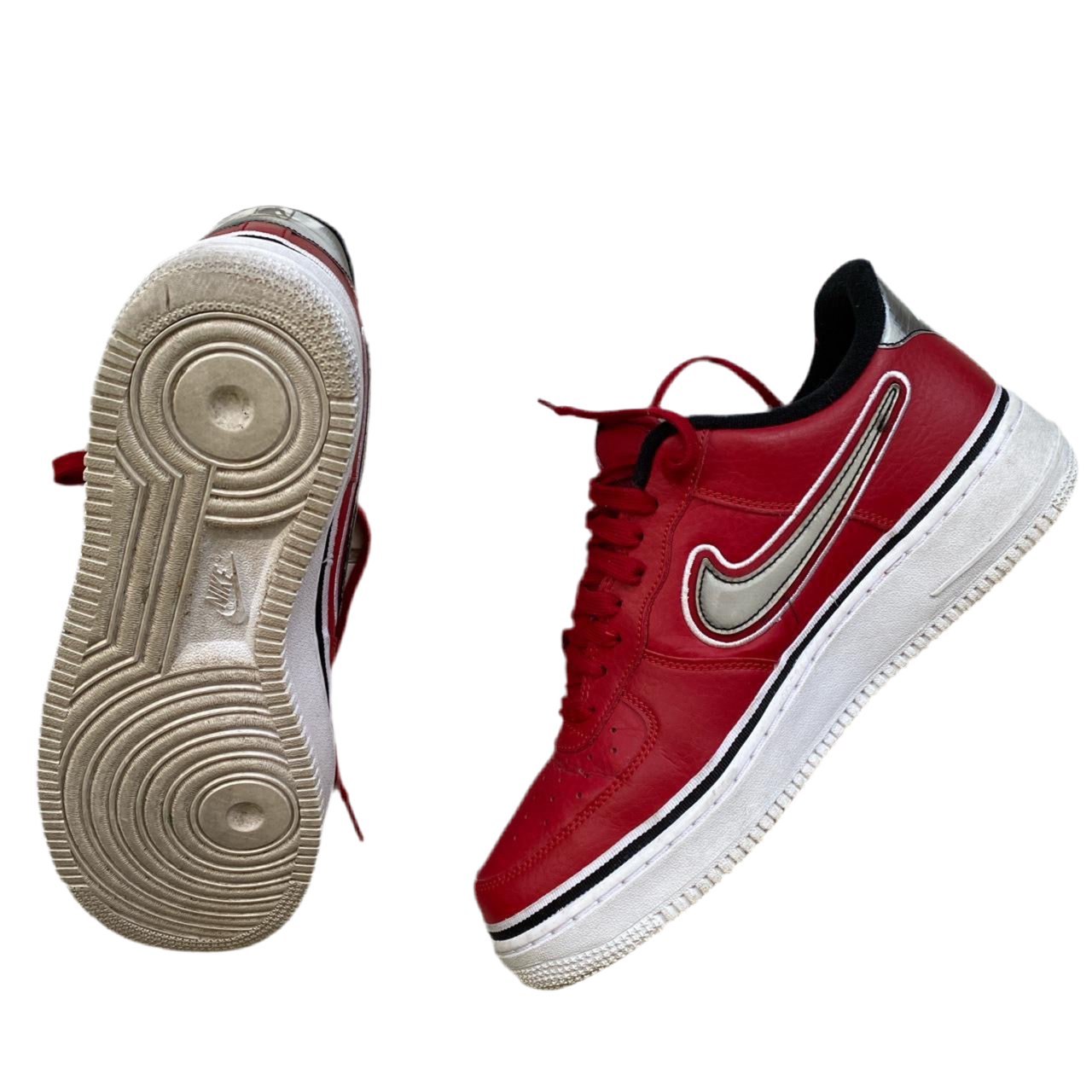 Nike Air Force 1 Red NBA (UK 9)
