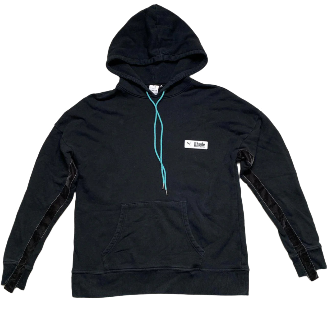 Puma Rhude Black and Grey Hoodie (S)