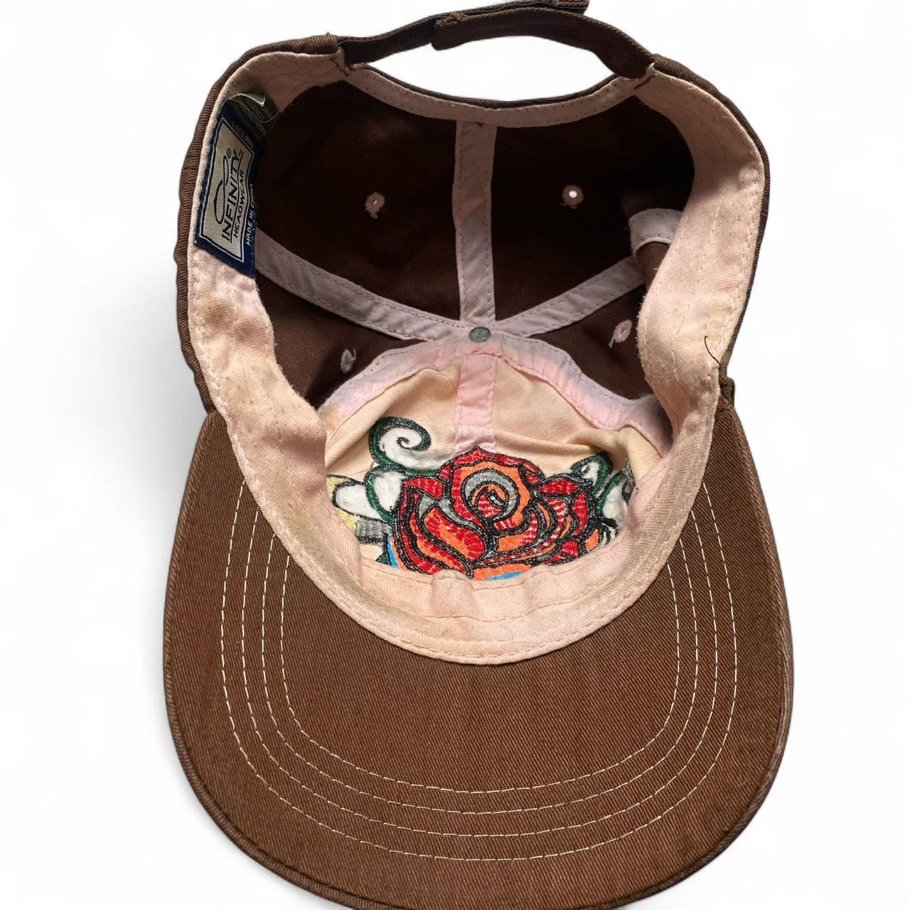 Bon Jovi Brown Rose Cap