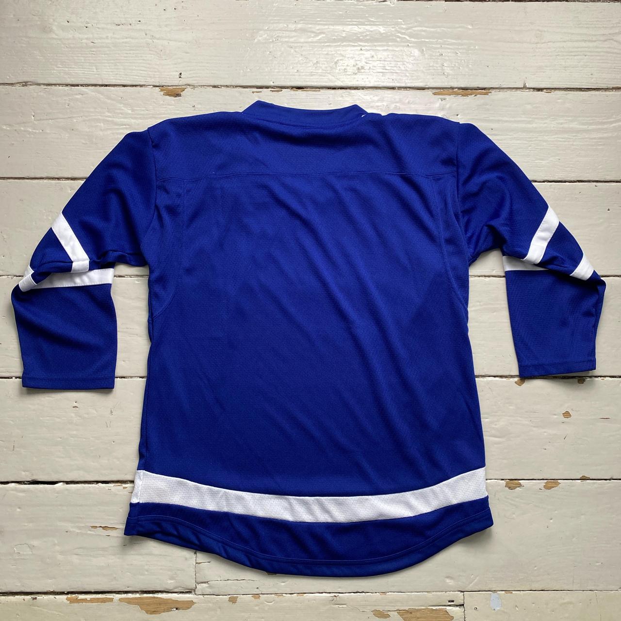 Toronto Maple Leafs Blue and White Hockey NHL Jersey