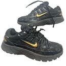 Nike P-6000 Black and Gold Trainers (UK 6)