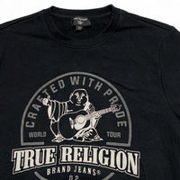 True Religion Black and White Jumper