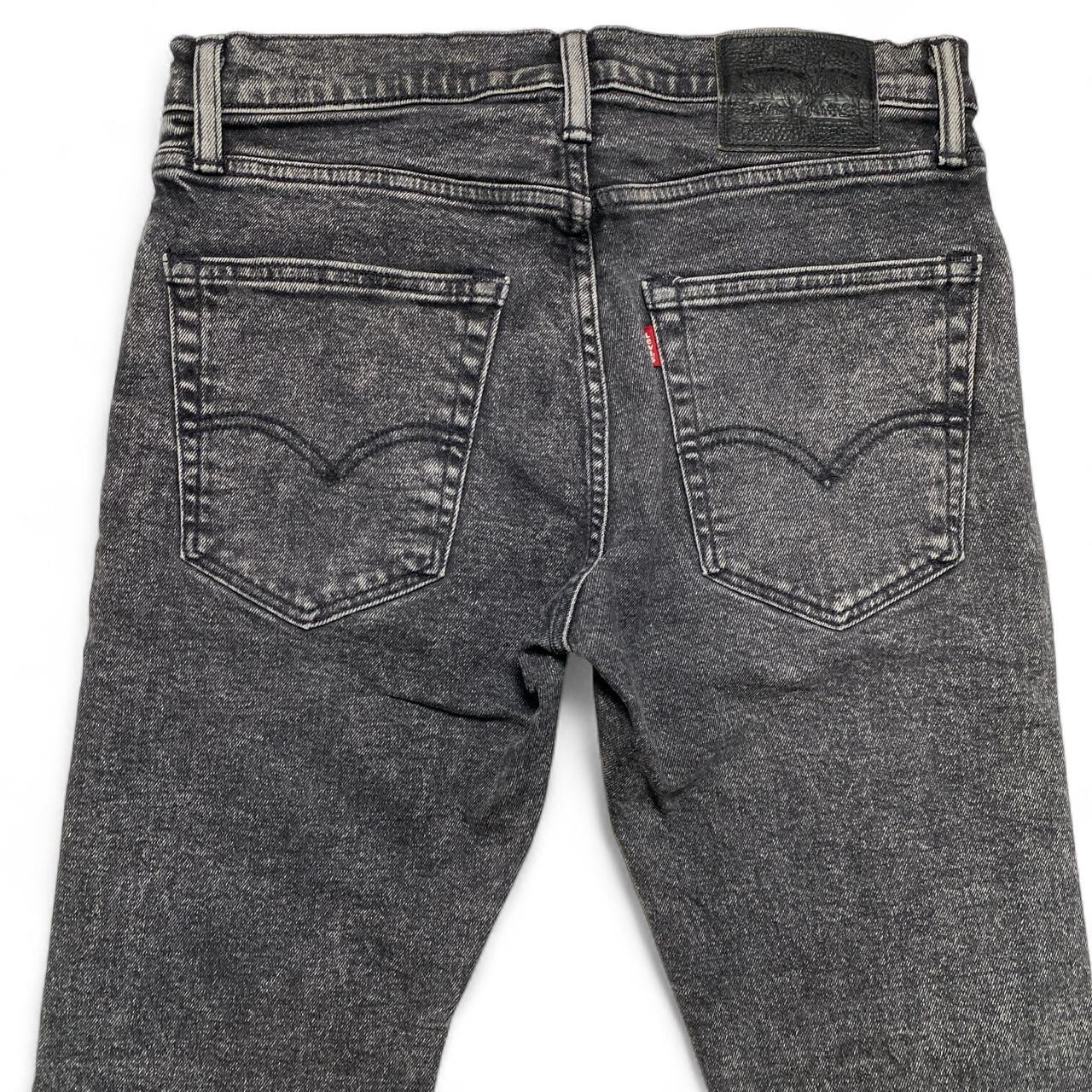 Levis 512 Slim Grey Acid Wash Jeans (30W)