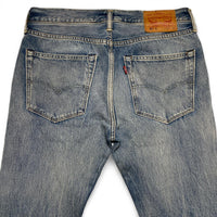 Levis 501 S Light Blue Stonewashed Jeans (32W)