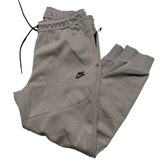 Nike Tech Fleece Grey and Black Joggers (M)