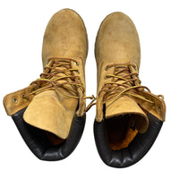 Timberland Nubuck Classic Brown High Top Boots (UK 7.5W)
