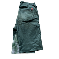Dickies Green Two Tone Shorts (34W)