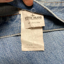 Stone Island Light Blue Stonewashed Distressed Jeans (32W)