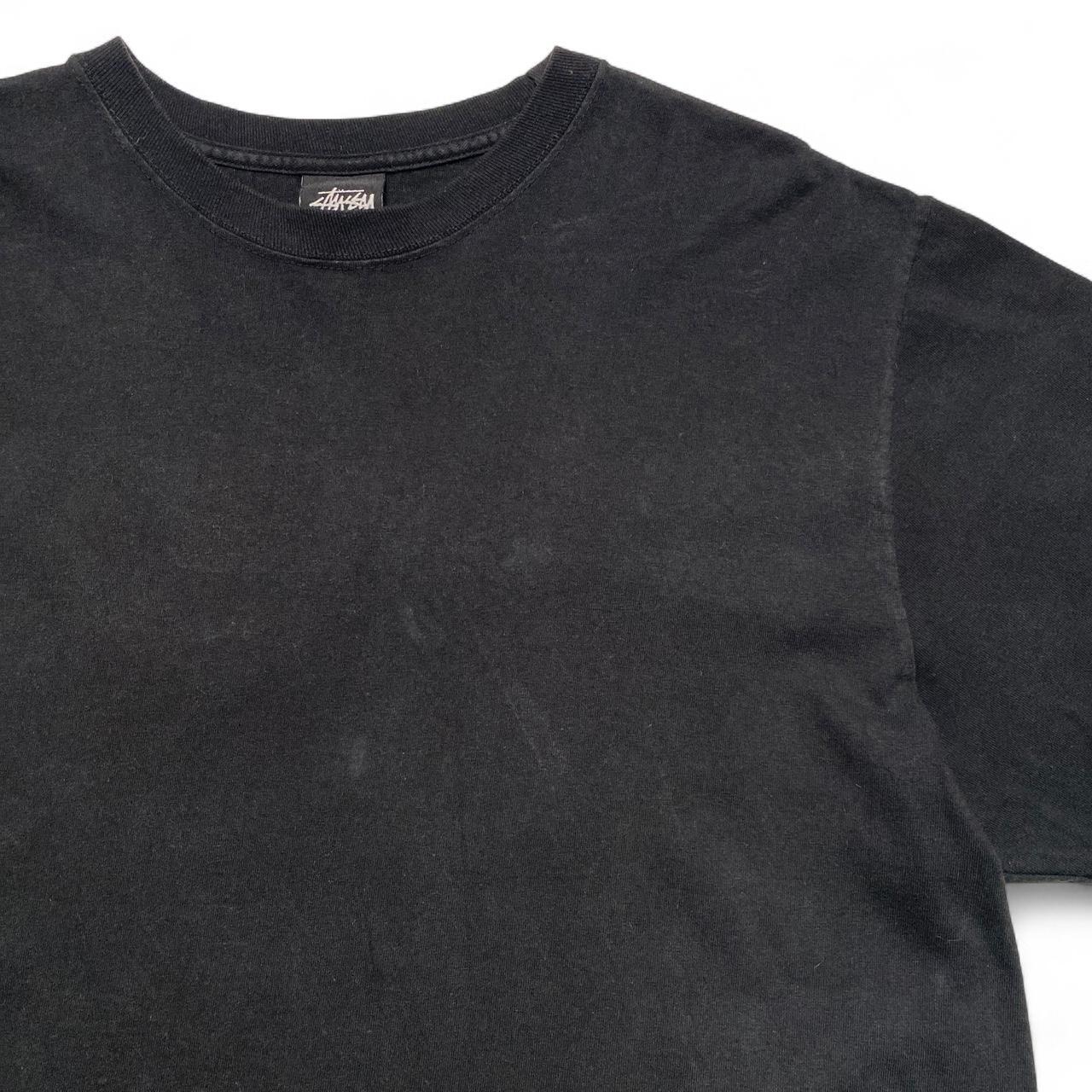 Stussy Designs Black and White T Shirt (M)