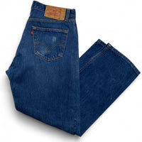 Levi's 501 Vintage Navy Blue Baggy Jeans (36W)