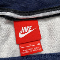 Nike Air Navy Blue and Grey Jumper (L)
