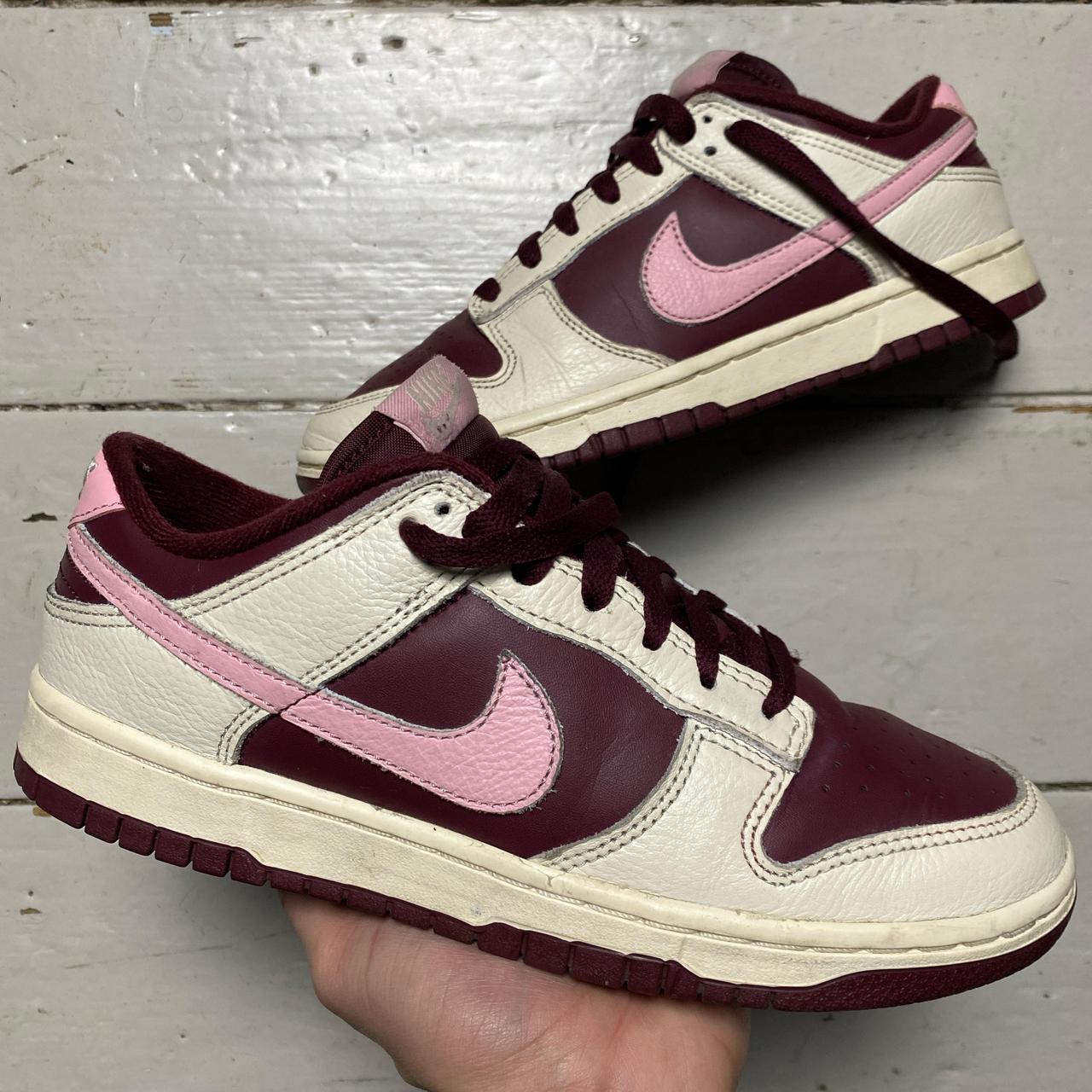 Nike Dunk Low Pink Mauve and White trainers