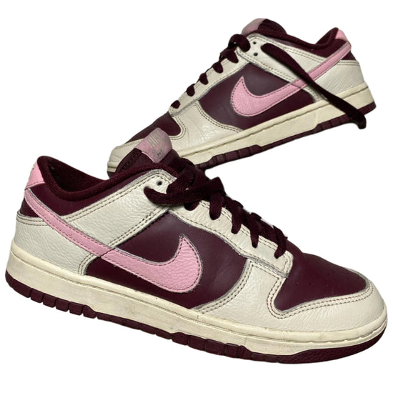 Nike Dunk Low Pink Mauve and White trainers (UK 6)